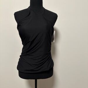 *FRESHWATER* Black Swim Top Size Large NWT
